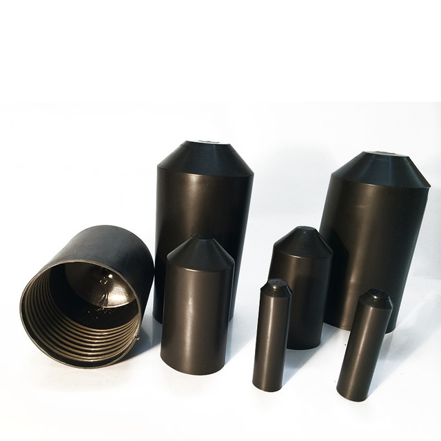Protection Waterproof Heat Shrink End Cap for cable connection termination 