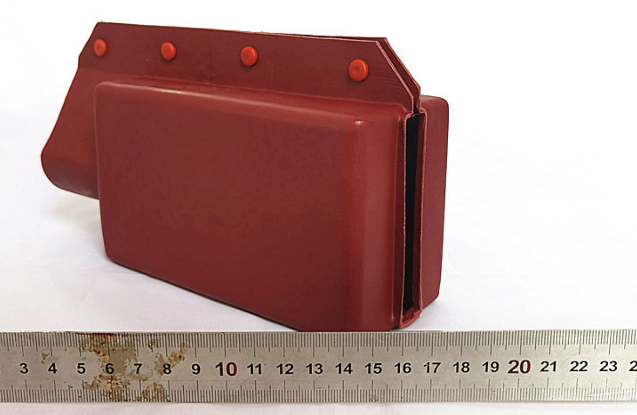 The cable copper busbar connection insulation protective cover