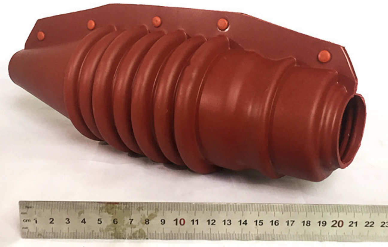 Heat Shrink 10KV insulator shield Busbar Cover Sleeve